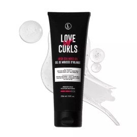 LOVE UR 러브 우르 컬스 리시 씨 모스 헤어 젤 미디엄 홀드 스타일링 컬링 젤로 정의된 곱슬머리 웨이브 코일 Love Ur Curls Hydrating Medium Hold Styling Curling Gel for Defined Curly Hair Waves Coils [8 Ounce (1 Pack)]