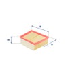 Ufi Filters 30.390.00 Air Filter