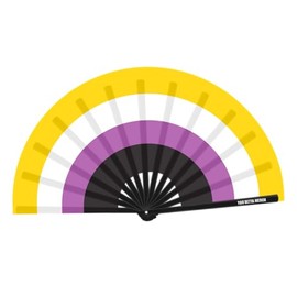 Non Binary Flag Fan