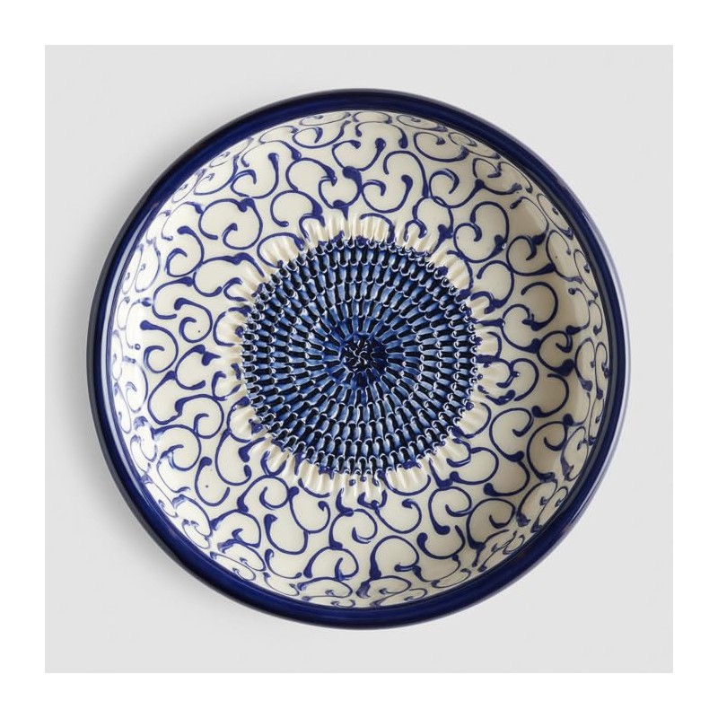 evergrate Geniales Duo: Plate Grater + Dip Bowl Celia Motif