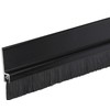Adhesive Backed Brush Sweep Door Sweep (Black, 3 FT -