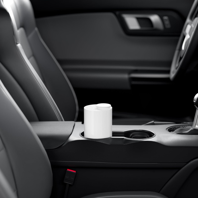 Airversa AN6 Aroma_Diffuser, Polypropylene, LED, White - Portable Waterless Essential