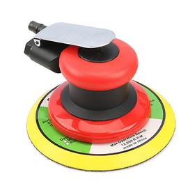 6'' Pneumatic Sander Pneumatic Polisher Air Sander Air Palm Orbital Sander Grinder Palm Sander Sanding Machine Tool ALKOY