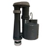 Wirquin DSY7325 Macdee Metro Rapid Round Siphon C-Link, Grey/White, 9/2.25-Inch