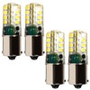HQRP 4 pcs BA15s 32 LEDs SMD 2835 Cool White
