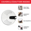 Tefal Ingenio Stainless Steel Drip Lid, Easy Storage, Multi Diameter,