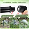 FULAIERGD 10 Pack Sprinkler Bubbler Heads Adjustable Water Flow Mushroom