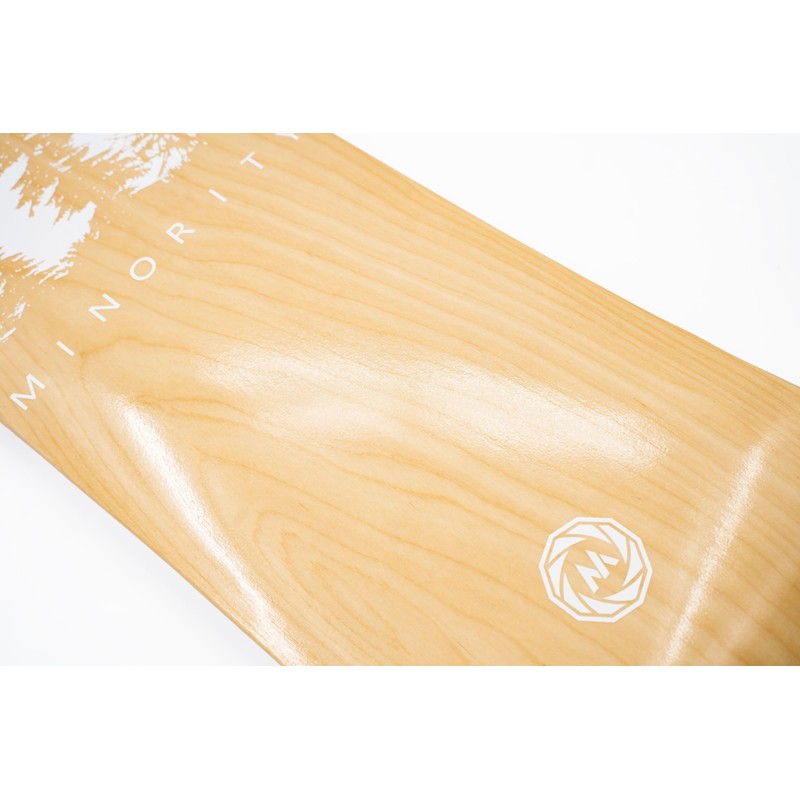 MINORITY Downhill Maple Longboard | 40-inch Drop Trough Deck |