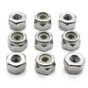 Fullerkreg 6-32 Nylon Insert Hex Lock Nut, Stainless Steel A2-70/304/18-8,