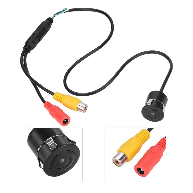 Car Reversing Camera Wired Waterproof HD Color CCTV CCD Camera