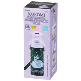 Skater SDC4 Sanrio Kids Water Bottle, 16.5 fl oz (470 ml), Direct Drinking, Stainless Steel, Chromi, Child-friendly, Lightweight, Vacuum, Insulated, Insulated, Cold Insulated, For Cold Retention