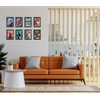 SparklyHome 4 Packs, Comic Book Frame with Black mat, UV