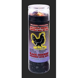 6 Pieces Candles Cocktail VELADORA Black Chicken-GALLINA Negra Aromatic