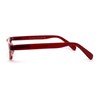 Womens Plastic Upside Down Spring Hinge Crop Top Reading Glasses