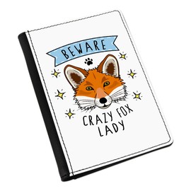 Beware Crazy Fox Ladies Custom MADE Case Cover