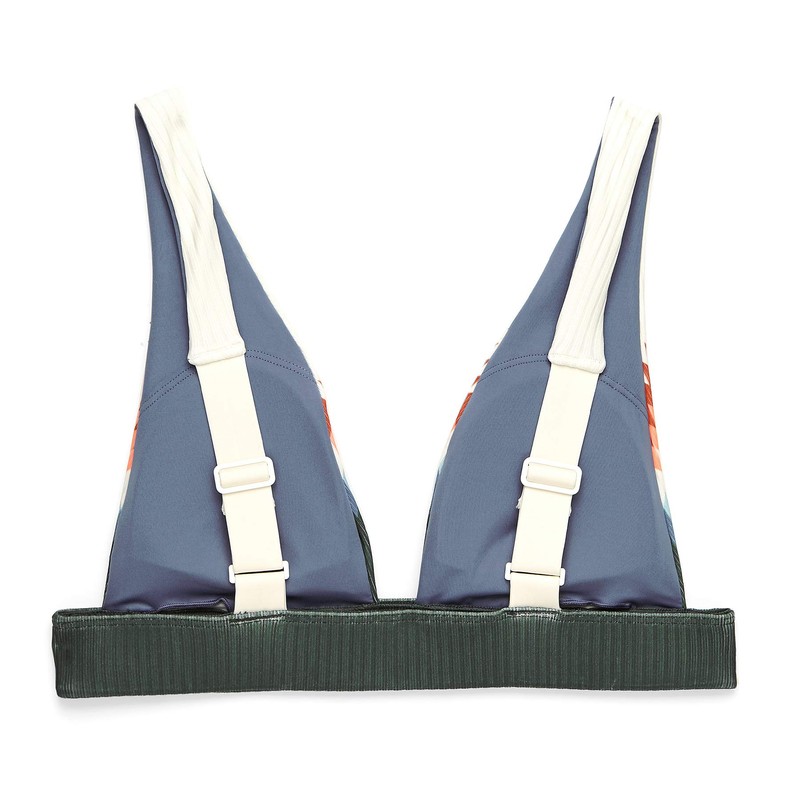 W Playa Adj Banded Surf Top