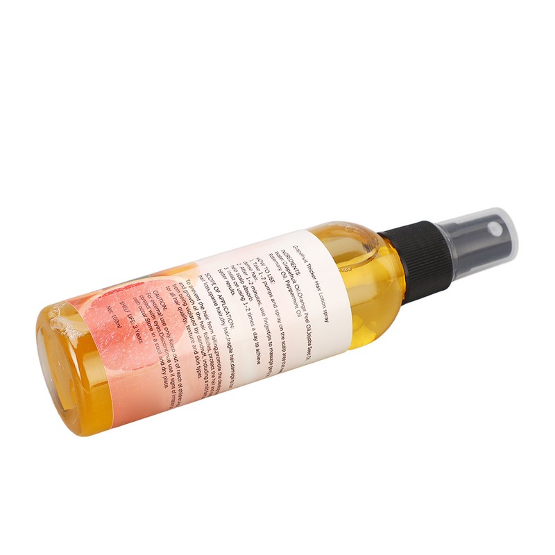 3pcs Grapefruit Thicker Hair Lotion Spray 100ml Smoothing Nourishing Hair