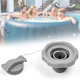 BUZIFU Air Valve Cap for Bestway P05767 Replacement Parts Lay-Z-Spa Airjet Inflatable Valve Cover Inflatable Spiral Valve Cap Top Plug Whirlpool Replacement Parts Air Valve for Inflatable Bathtub