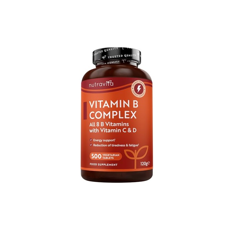 Nutravita Vitamin B Complex with Vitamin C + D +