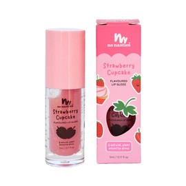 No Nasties Kids Natural Lip Gloss - Strawberry Cupcake, 5ml