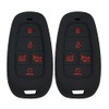 2 Key Fob Covers Fit for Hyundai：2021 2022 2023 5