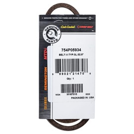 CUB CADET 754P05934 Transmission Drive V-Belt SC900 Self-Propelled Lawn Mowers