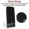 Cyber Acoustics CA-2014 Computer Speakers, Full Stereo Sound, Convenient Controls,