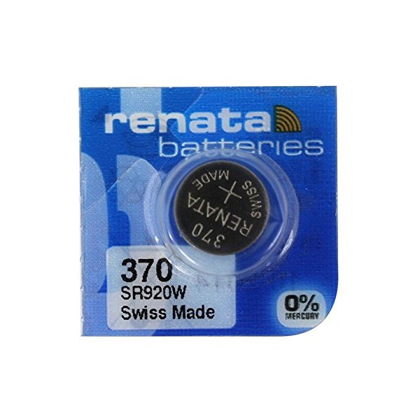 RENATA WATCH BATTERY 1.55V SWISS MADE BATTERIES 370 SR920W