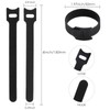 MVYC 240PCS 6 Inch Cable Ties- Hook and Loop Reusable