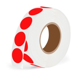 1000PCS 1/2 Inch Round Color-Code Dot Stickers, Red Circle Colorful Coding Label Sticker for Home Office Classroom Marking Yard Garage Sale Price(Red)