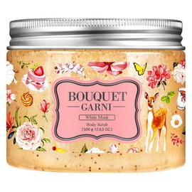 Bouquet Garni Sugar Body Scrub White Musk, 500g, 1 piece / 부케가르니 슈가 바디스크럽 화이트 머스크, 500g, 1개