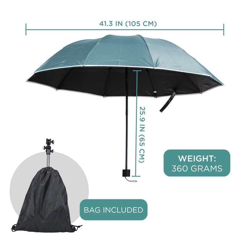 Primo Supply Wearable Hands-Free Umbrella Sun Rain Blocker Fishing Outdoor