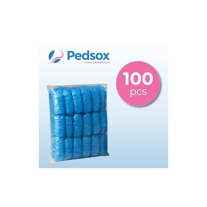 Pack of 100 Polyethylene Sleeve Protectors, Durable and Waterproof with