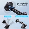 PTz Worlds 2-in-1 Magnetic Car Mount - Phone Holder for