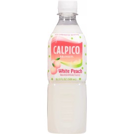 Calpico Water White Peach 16.9 fl oz (Pack of 6)