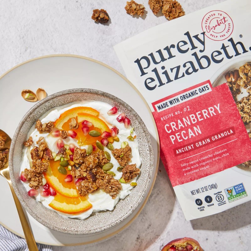 purely elizabeth. Cranberry Pecan Ancient Grain Granola 12 Ounce Pack