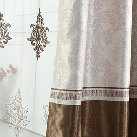 VOGOL 70% Blackout Curtains 96 Inches Insulated Drapes for Living Room Bedroom, Elegance Window Panels Treatments, 52x96, Top Grommets (2 Panels)