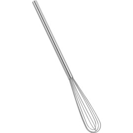 Garneck Batidor Manual de Acero Inoxidable Portátil para Cocina y Repostería, Batidor de Varillas Plata, Herramienta Multiusos para Mezclar y Batir Ingredientes