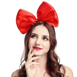 Ztl Women Huge Bow Headband Hairband Hair Hoop Costume Accessories Party Props
