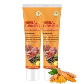 Cureluxe 2PCS Herbal Turmeric Massage Cream