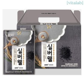 Vita Lab Medifood Silverwell Black Sesame Flavor 35g (30 packets) / 비타랩 메디푸드 실버웰 검은깨맛 35g(30포)