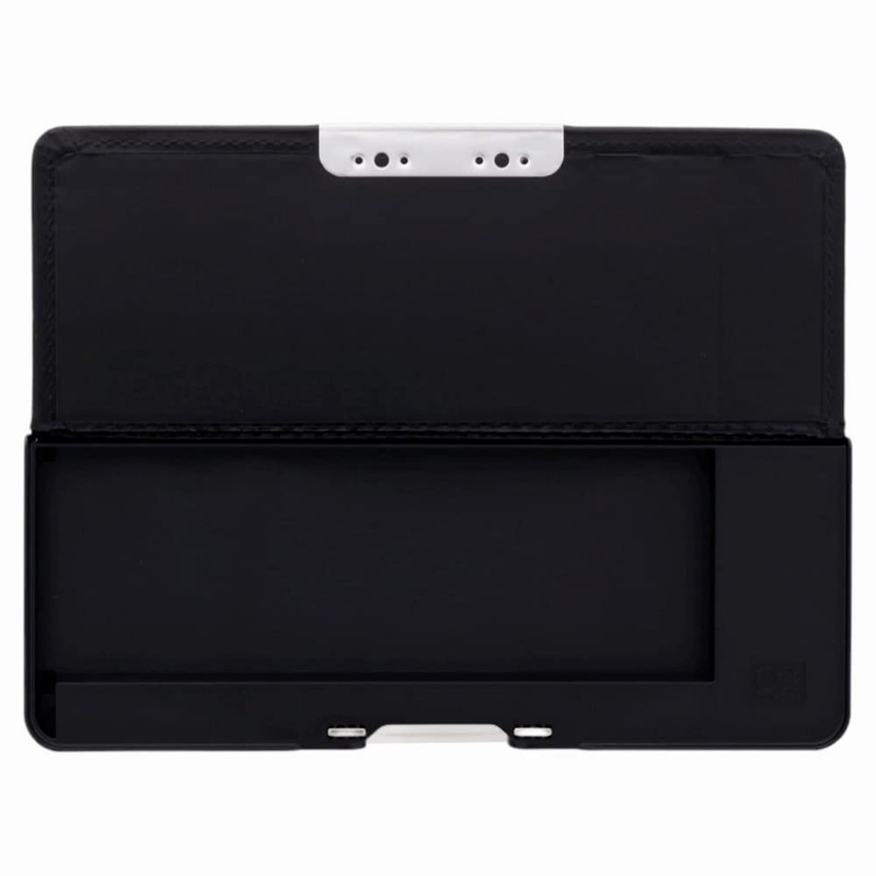 Sunstar Stationery Pencil Case, Horizontal Pita, Black, S1313924, Size: 3.5