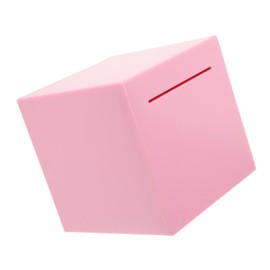 jojofuny Piggy Bank Saving Jar Money Safe for Change Jar Money Bank Savings Bank Must Break to Money Saving Coin Jar Money Safe Safe Money Jar Pink