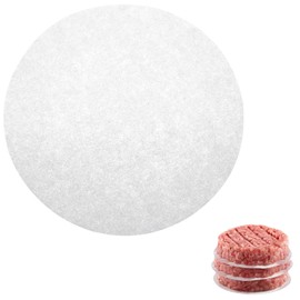 Westmark Burger Paper, Pack of 80, Non-Stick Release Paper for Perfect Burgers, Diameter: 13 cm, Paper, Big, White, 62342270