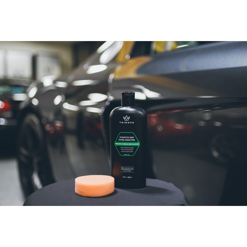 TriNova Scratch Swirl Remover - Best Abrasive Compound car Paint