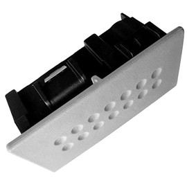 MACHSWON Glove Box Compartment Latch Handle Plastic, Glove Box Latch Handle, 2005-2006 Compatible with Dodge Dakota, RAM 1500 2500 - Grey