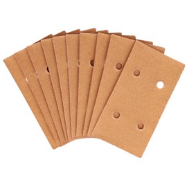Kyocera WA #100 6613695 Old Ryobi Woodworking Paper Sander S-555M S-5000, Set of 10, 3.0 x 5.5 inches (75 x 140 mm), Perforated