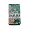 Porto-Muinos. Mussels with Sweet Kombu in Salsa Brava (Spicy Sauce).
