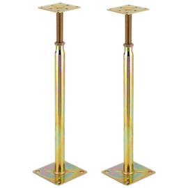 Adjustable Support Jack for The Floor,Post Floor Joist Jacks,Telescoping Jack for Temporary Support,Mini Screw Jack- Post 1'1.5" to 1'4.5"(2PACKS)