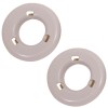 Counterpart 67-72 Chevy Truck Parchment Interior Door Handle/Window Crank Trim